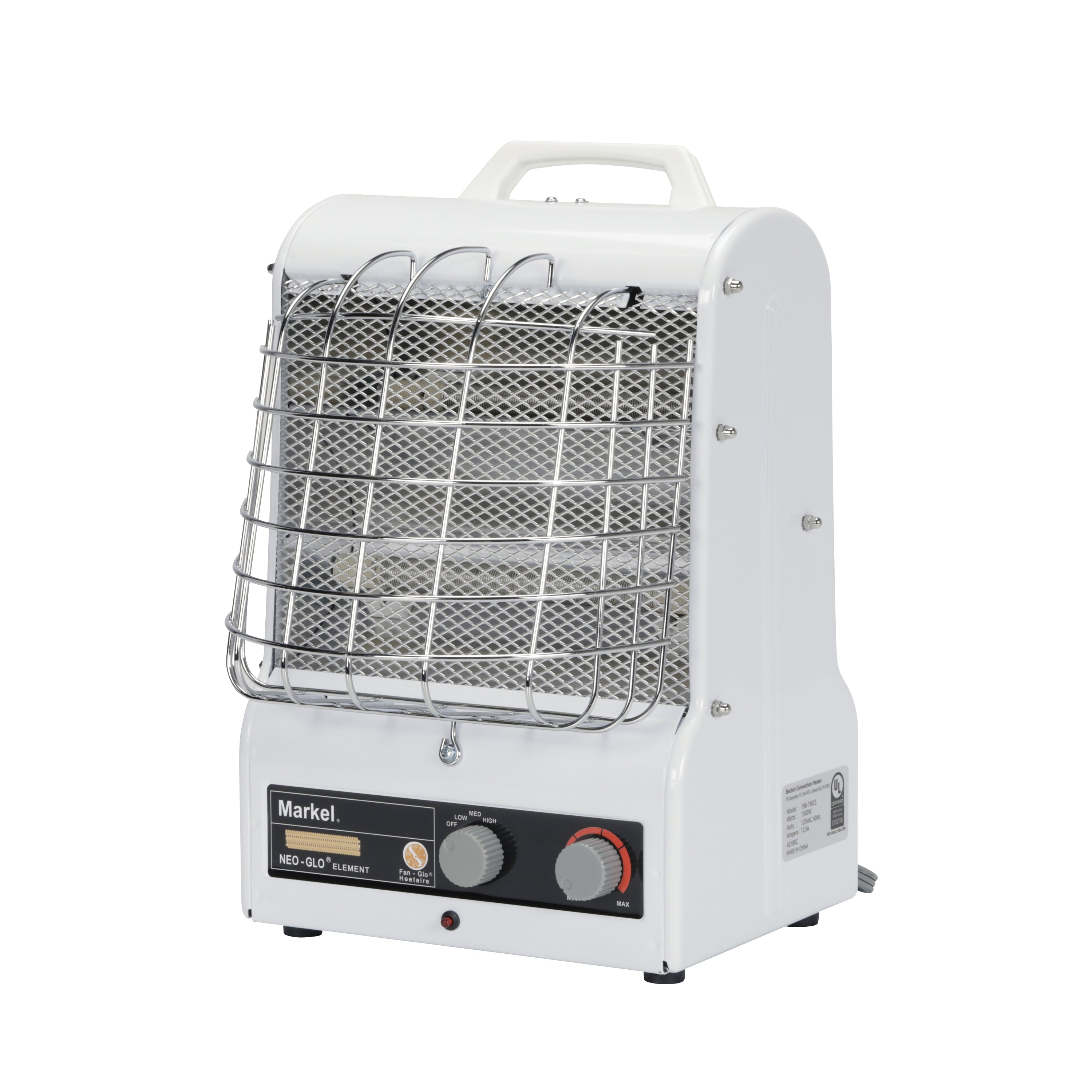 TPI 198TMCS 1500/900/600W 120V Radiant/Fan Forced Portable Heater
