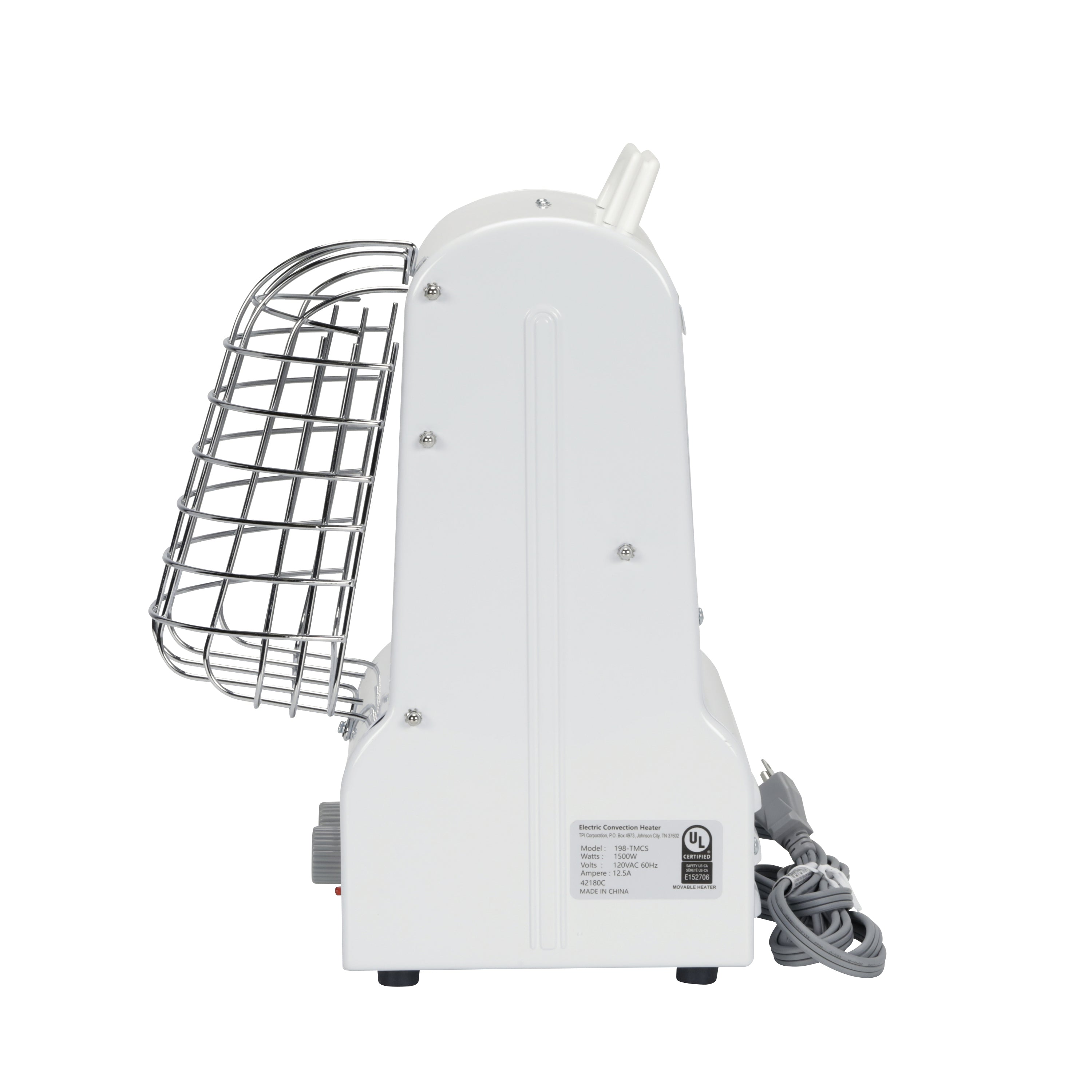 TPI 198TMCS 1500/900/600W 120V Radiant/Fan Forced Portable Heater
