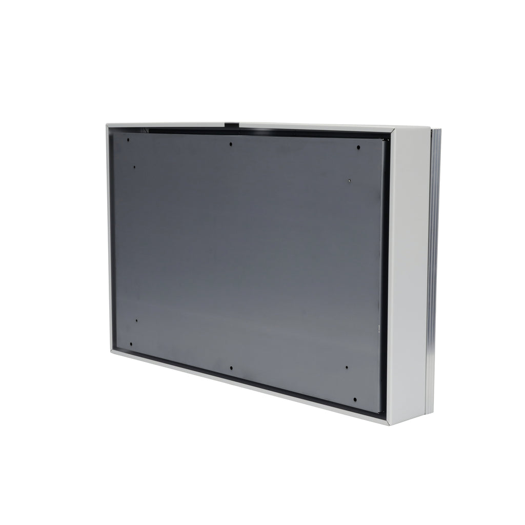 TPI P3348TW 8000W, 480V 3 Phase HD Fan Forced Wall Heater w/stat, White