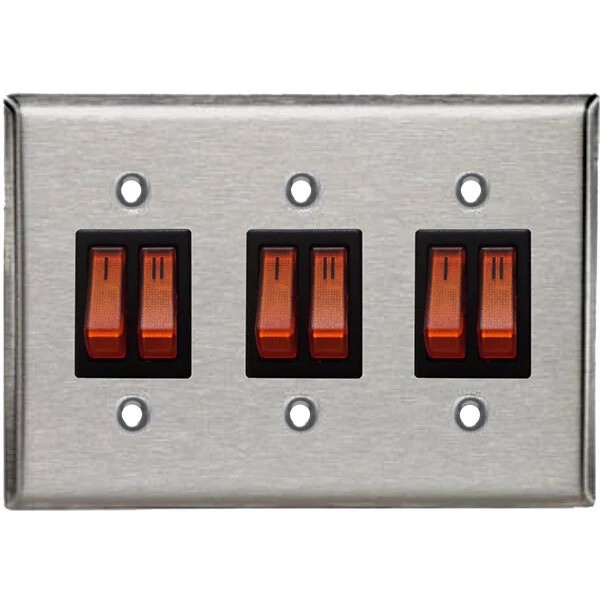 2-Stage Patio Control: Triple Switch Gang