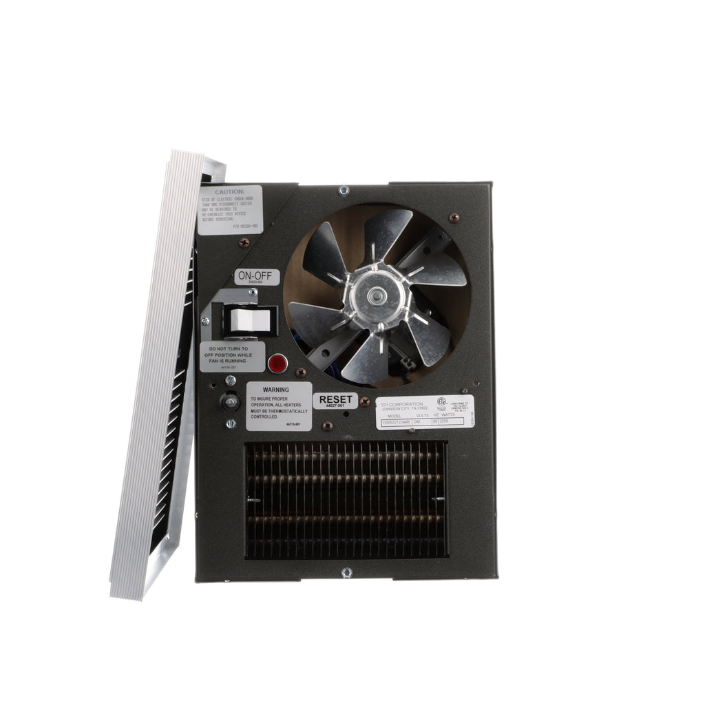 TPI G3052T2DWB 2000W 277V Comm. Fan Forced Wall Htr, w/DP Stat