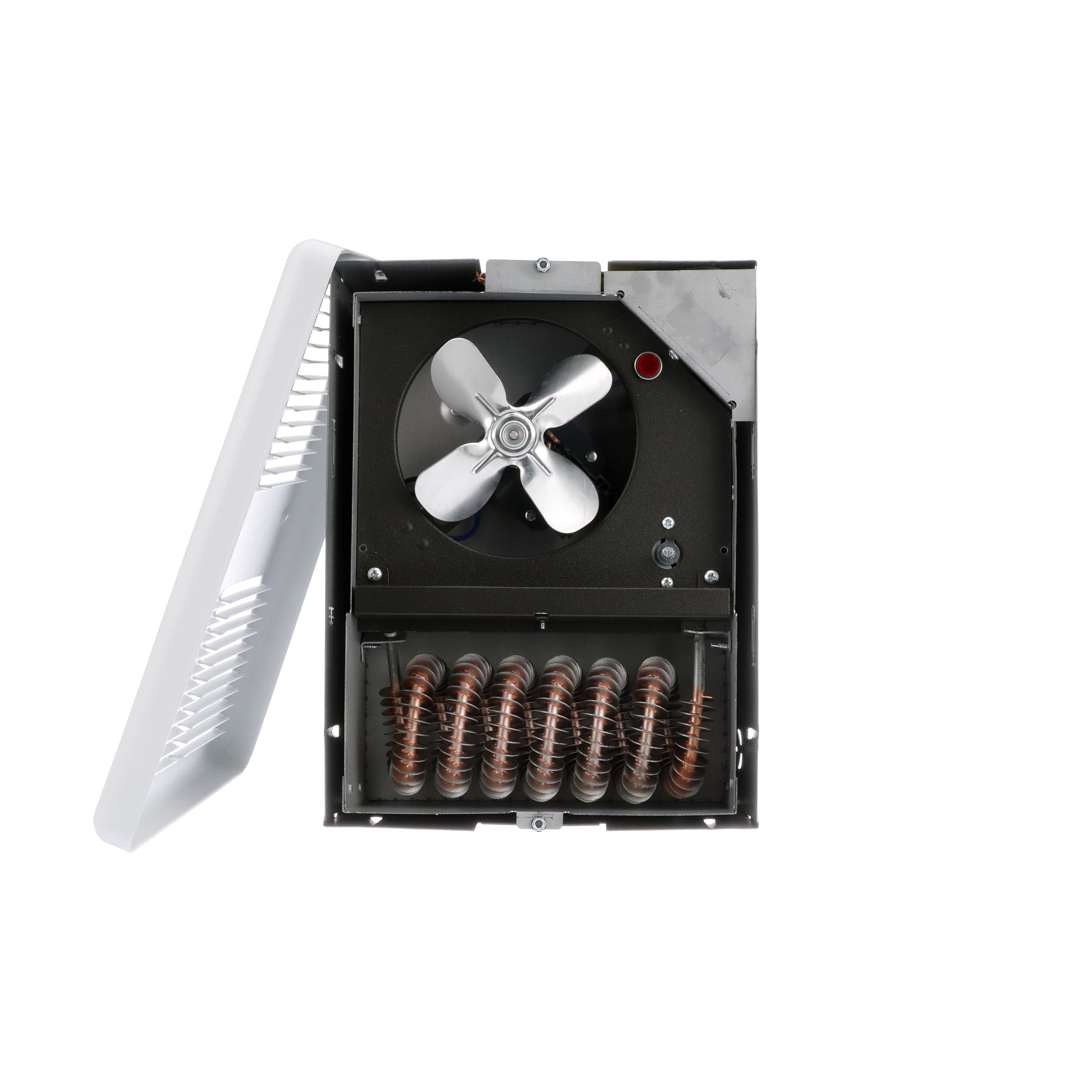TPI HF3222T2RPW 2250/1688W 240/208V Fan Forced Wall Htr, w Back Can, 2 wire,2P Stat, White