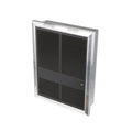 TPI P3326TRP 4000W,480V 3 Phase Low Profile Commercial Fan Forced Wall Heater