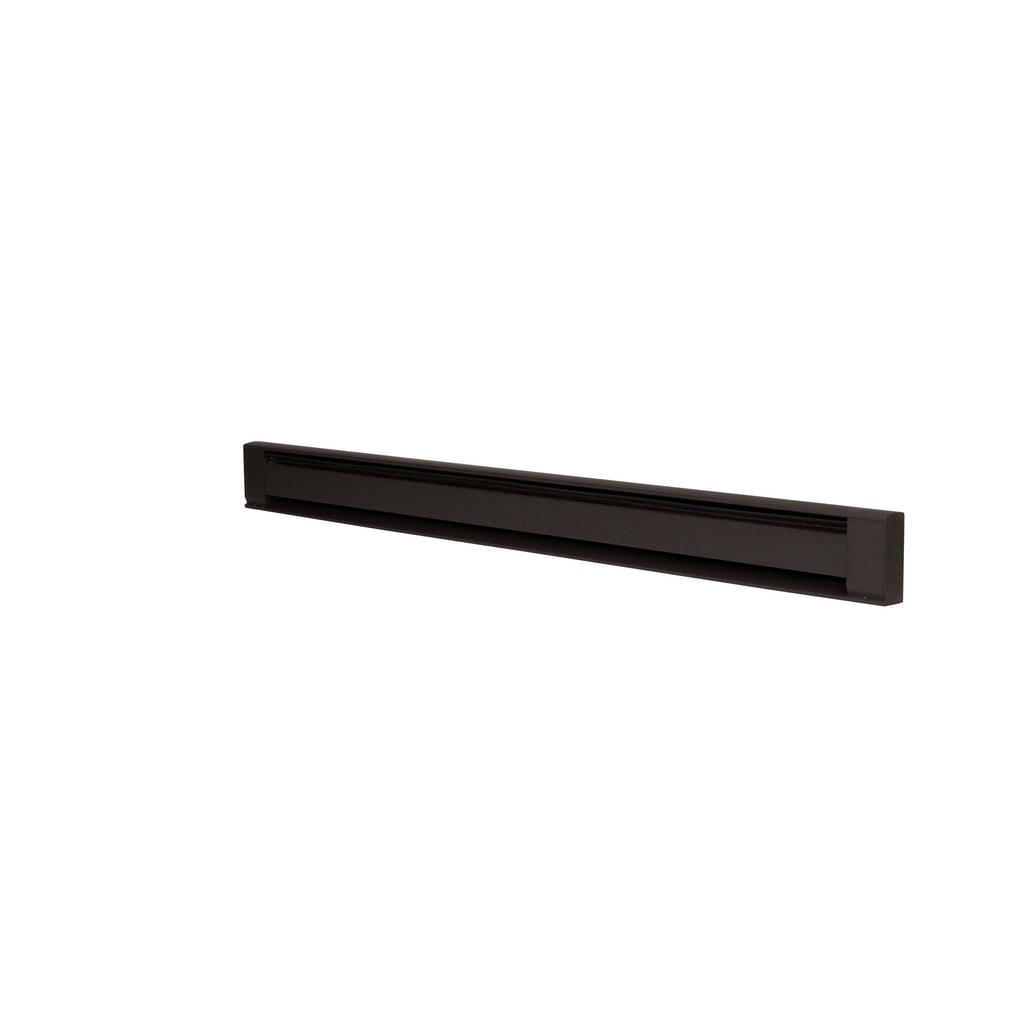 TPI H3725120B 2500/1875W 240/208V, 120" Arch. Baseboard Htr, w/Steel element, brown