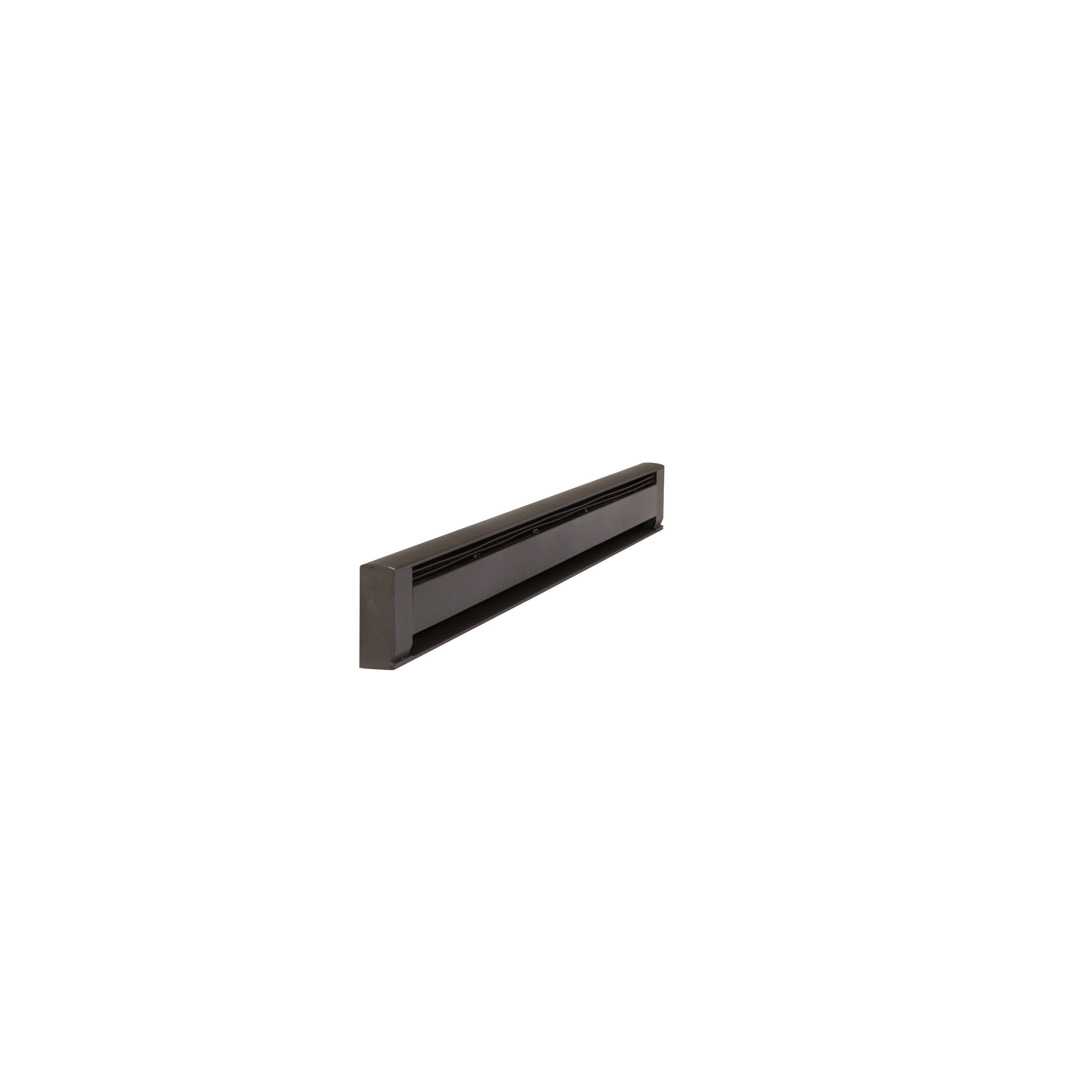 TPI H3725120B 2500/1875W 240/208V, 120" Arch. Baseboard Htr, w/Steel element, brown