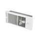 TPI HF4375TRP 750/562W 240/208V Low Profile Fan Forced Wall Htr, SP Stat, Ivory w box
