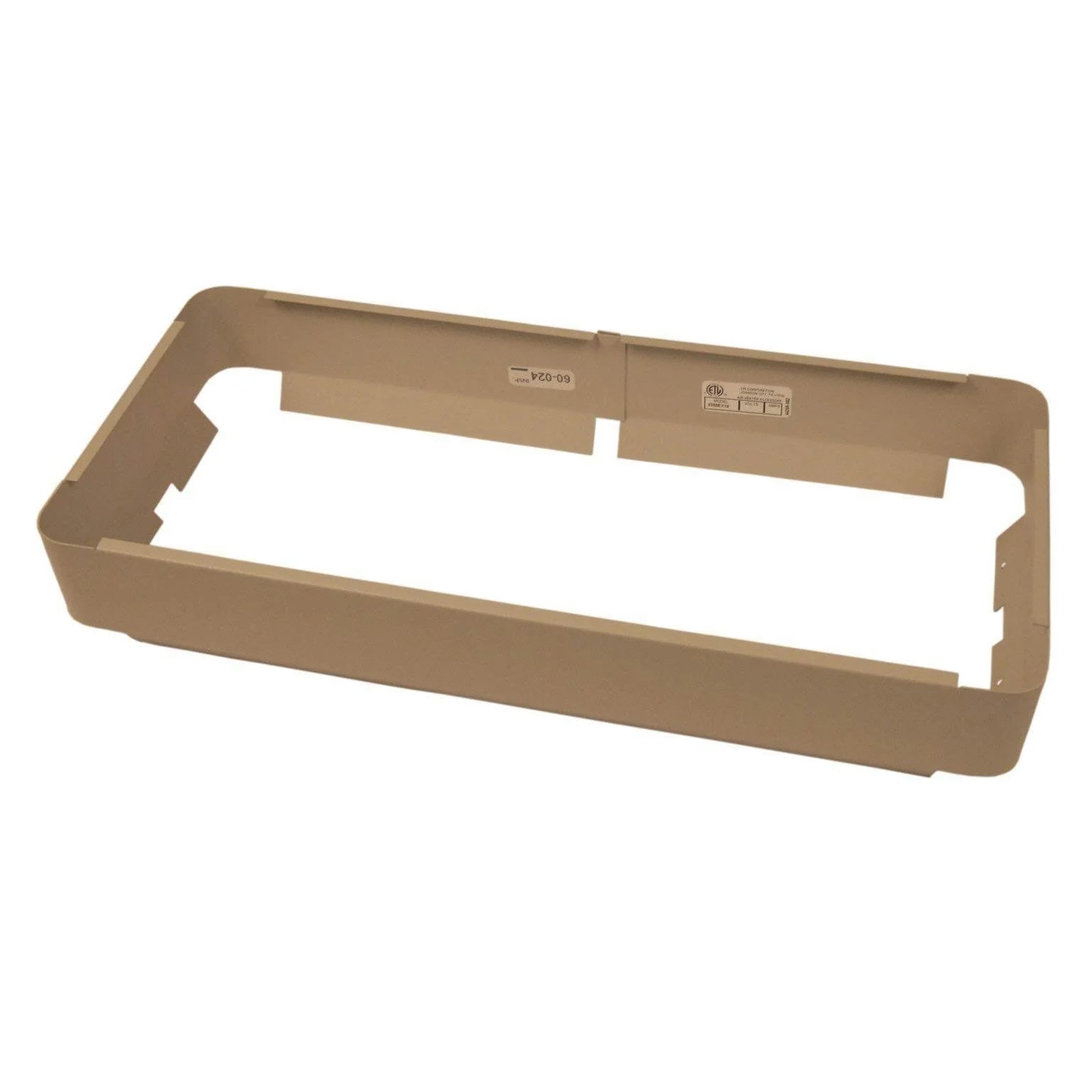 TPI 4300EX8 1" Semi Recessing Extender, Ivory