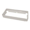 TPI 4300EX16W 2" Semi Recessing Extender, White