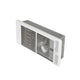 TPI E4810RPW 1000W 120V Register Style Fan Forced Wall Htr, No Stat, White w box