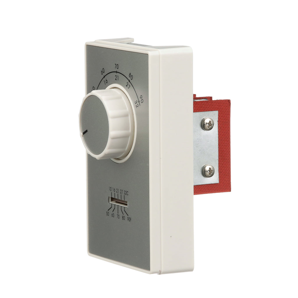 TPI ETD9STS SPDT Heat or Cool Thermostat w thermometer, terminals, 59-90F