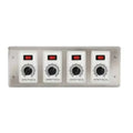Electric Heater 4 Zone Analog Control c/w Timer  30-4048