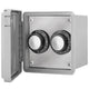 Electric Heater Switch Dual - ON/OFF 120V Flush Mount c/w Weatherproof Cover