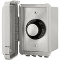 Electric Heater Switch Single - ON/OFF 120V Surface Mount c/w Weatherproof Gang Box and Cover