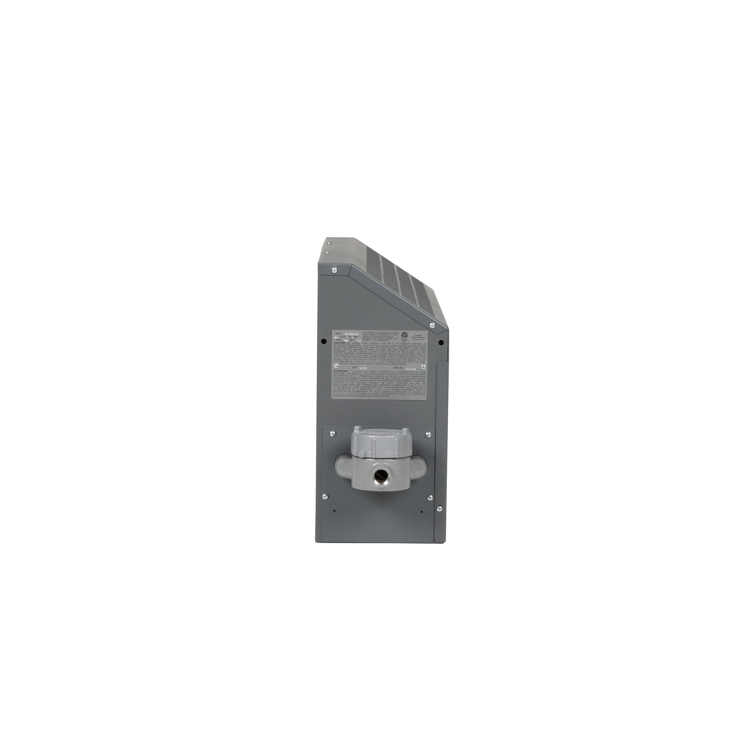 TPI FEP18483RA 1800W 480V 3P Hazardous Location Wall Convector Htr