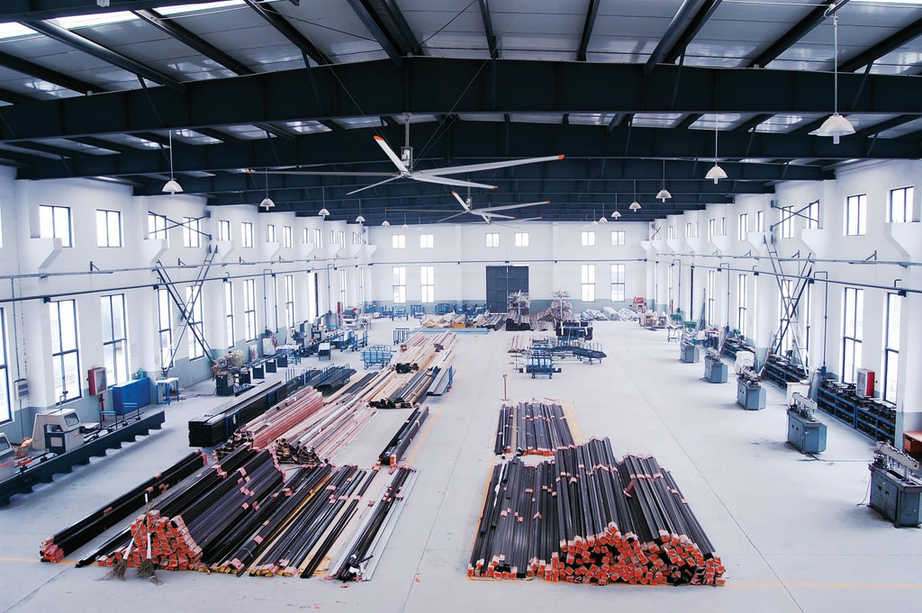 Schwank MonsterFans GD Series — Geared-Drive HVLS Industrial Fan