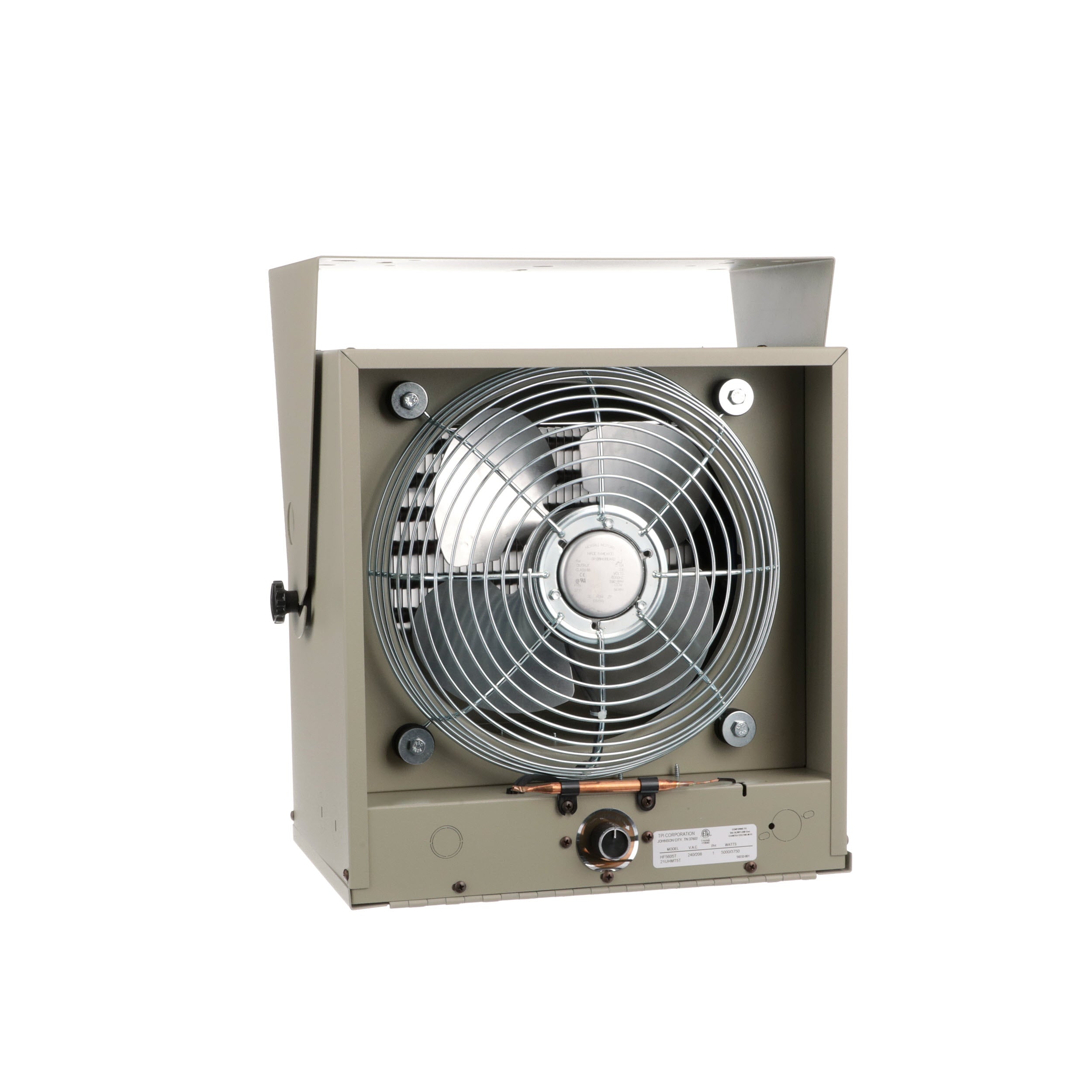 TPI P3P5605T 5000W 480V 3P Fan Forced Unit Htr