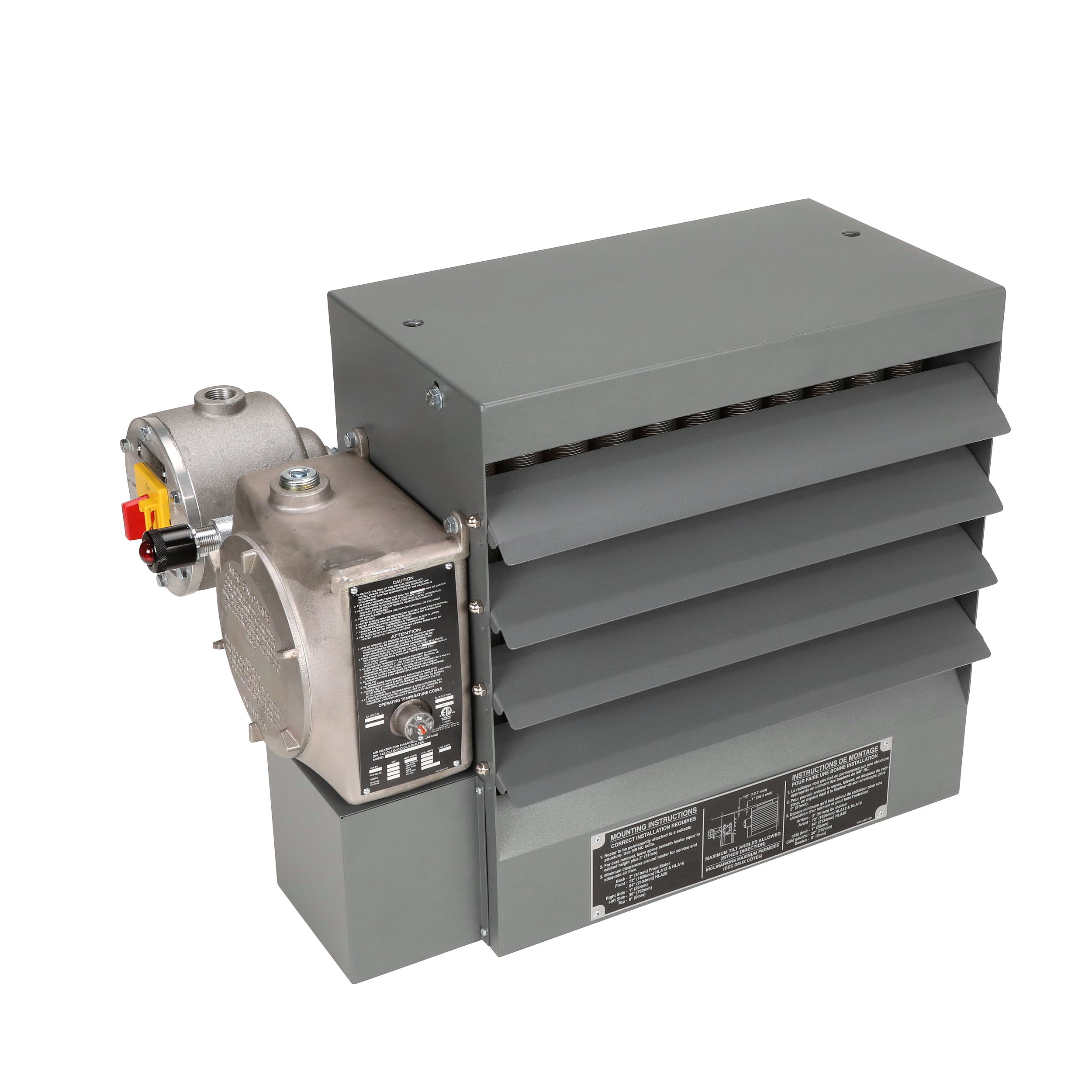 TPI HLA1648036010.024 10KW 480V 3P Haz Loc Unit Htr