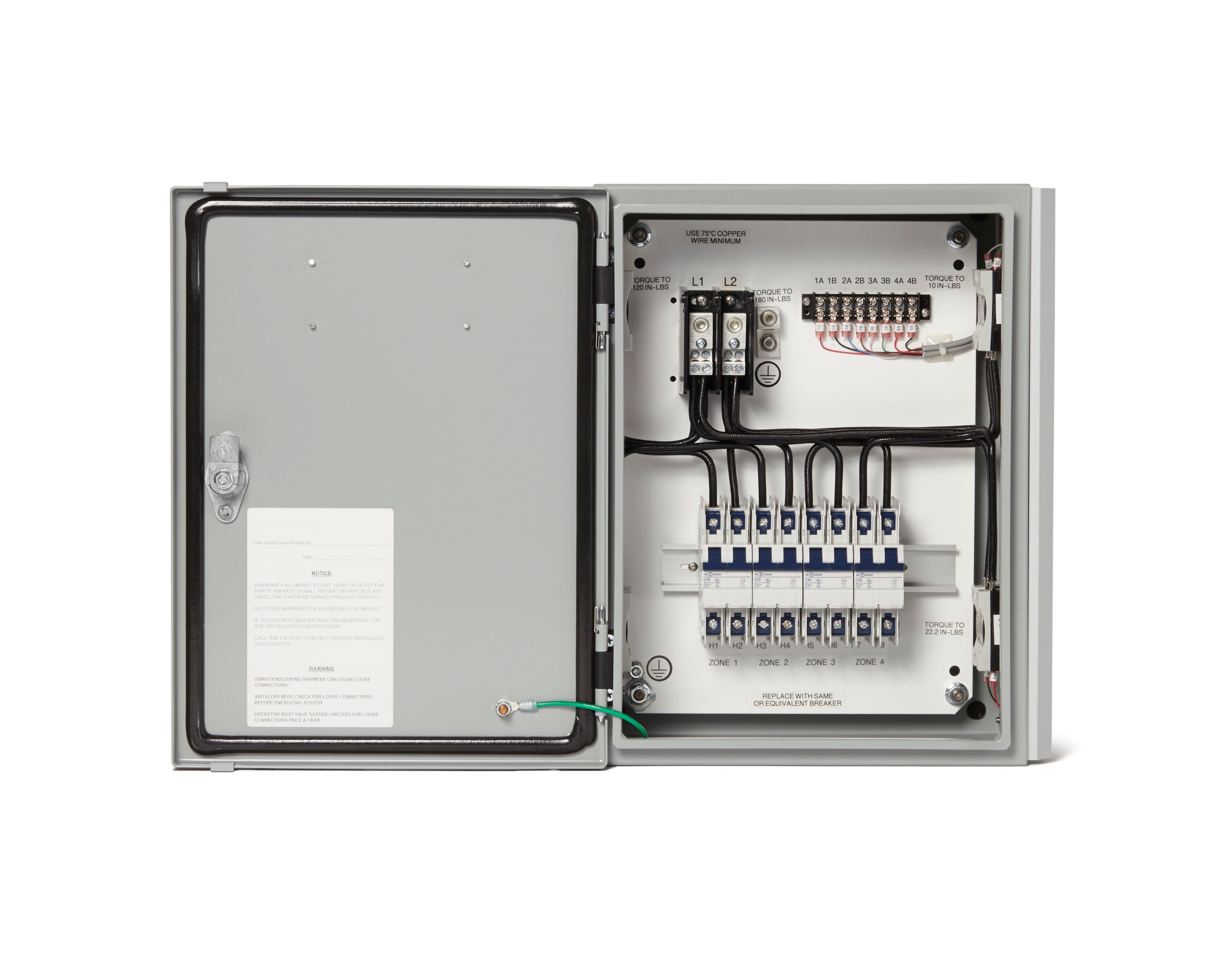 Electric Heater 1 Relay  Control Panel  30-4051