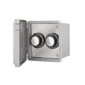 JM-4215-XX Schwank Electric Heater Inf Input Regulator Dual - Flush Mount C/W Weatherproof Cover