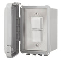 JM-4310-XX Schwank Electric Heater Switch Single Duplex - Flush Mount C/W Weatherproof Cover