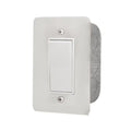 JM-4400-XX Schwank Electric Heater Switch Single - Flush Mount C/W S/S Wall Plate And Deep Gang Box