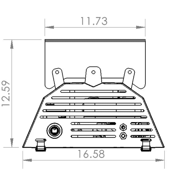 phantomSchwank STP Ceilling MOUNTING KIT, 0 DEGREE, 10 FT TUBE
