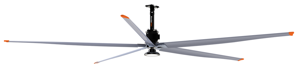 Schwank MonsterFans DD Series — Direct-Drive HVLS Industrial Fan