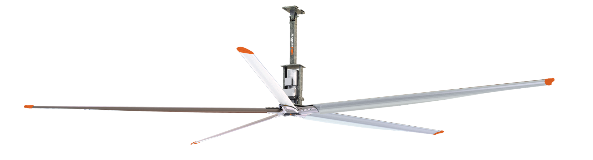Schwank MonsterFans GD Series — Geared-Drive HVLS Industrial Fan