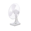 TPI ODF16 16" Oscillating Desk Fan, 3 Speed, 40" Height, White