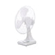 TPI ODF16 16" Oscillating Desk Fan, 3 Speed, 40" Height, White