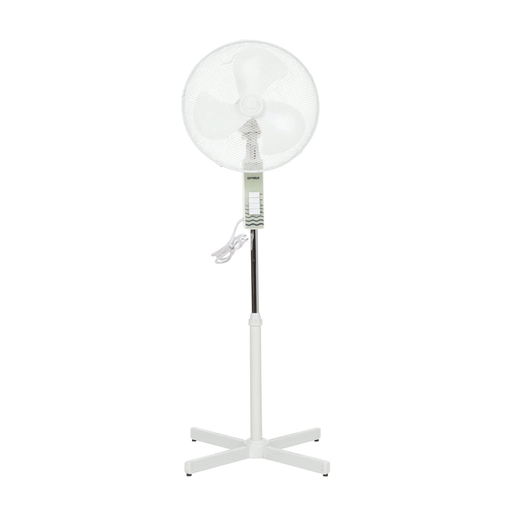 TPI OSF16 16" Oscillating Stand Fan, 3 Speed, Push Button Control