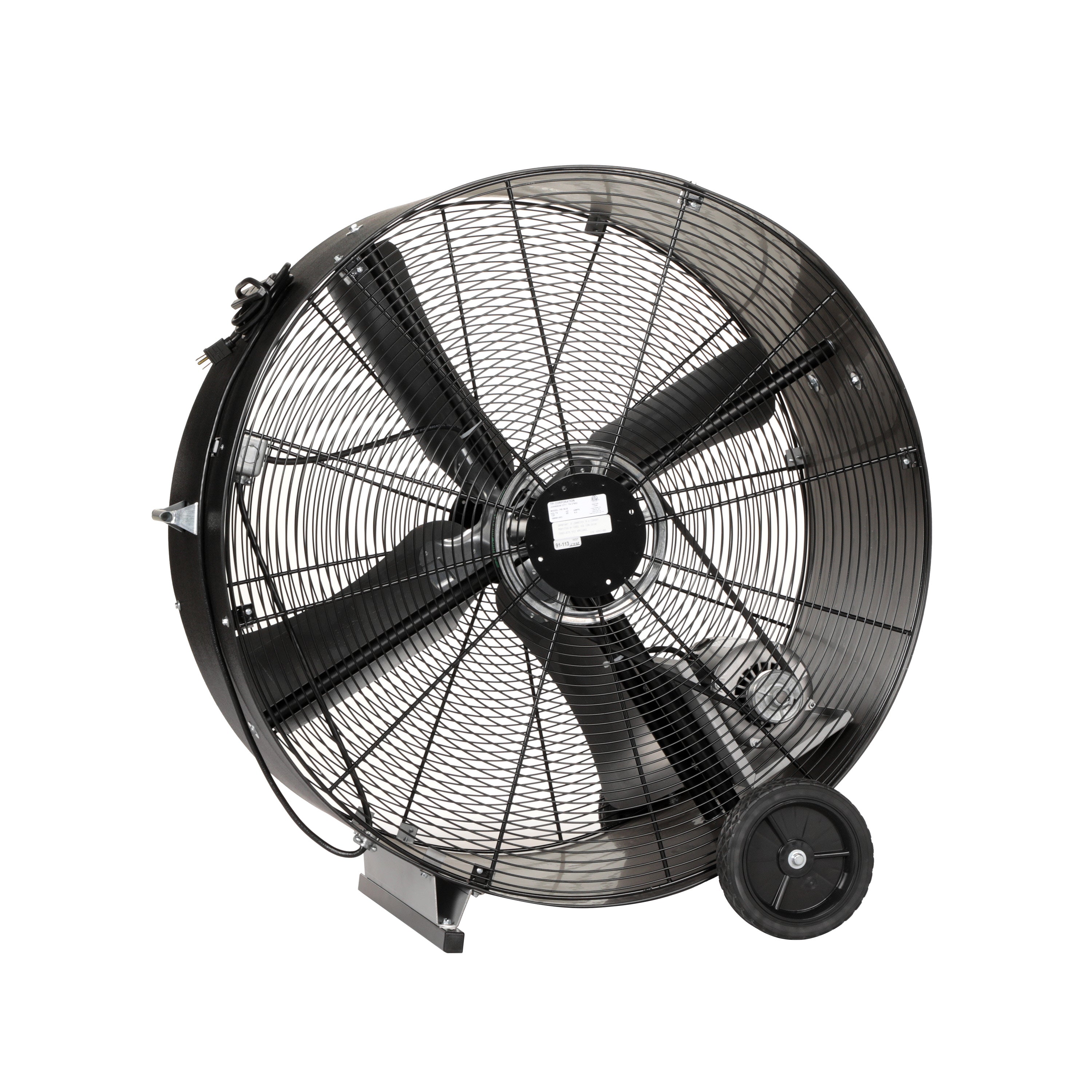 TPI PBX36B 36" Belt Drive Portable Blower, 1/2 HP, 120V, 1 PH, ODP