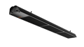 phantomSchwank Two Stage Tube Heater: Black Aluminum, 50/35 MBH NG; 10 ft; 120 Volt