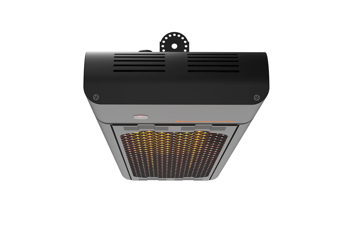 eSchwank Ghost Series Electric Infrared Heater: Black Aluminum, 4000W; 208V/240V~1P; 43.25" Length
