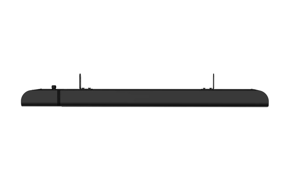 eSchwank Ghost Series Electric Infrared Heater: Black Aluminum, 6000W; 208V/240V~1P; 43.25" Length