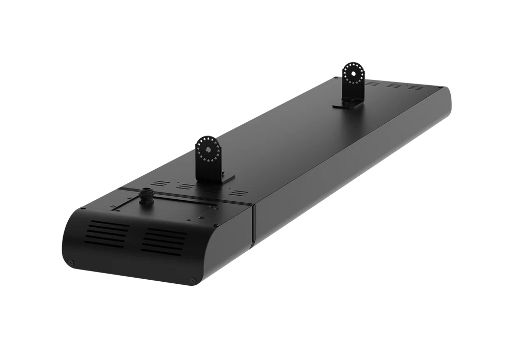 eSchwank Ghost Series Electric Infrared Heater: Black Aluminum, 6000W; 208V/240V~1P; 43.25" Length