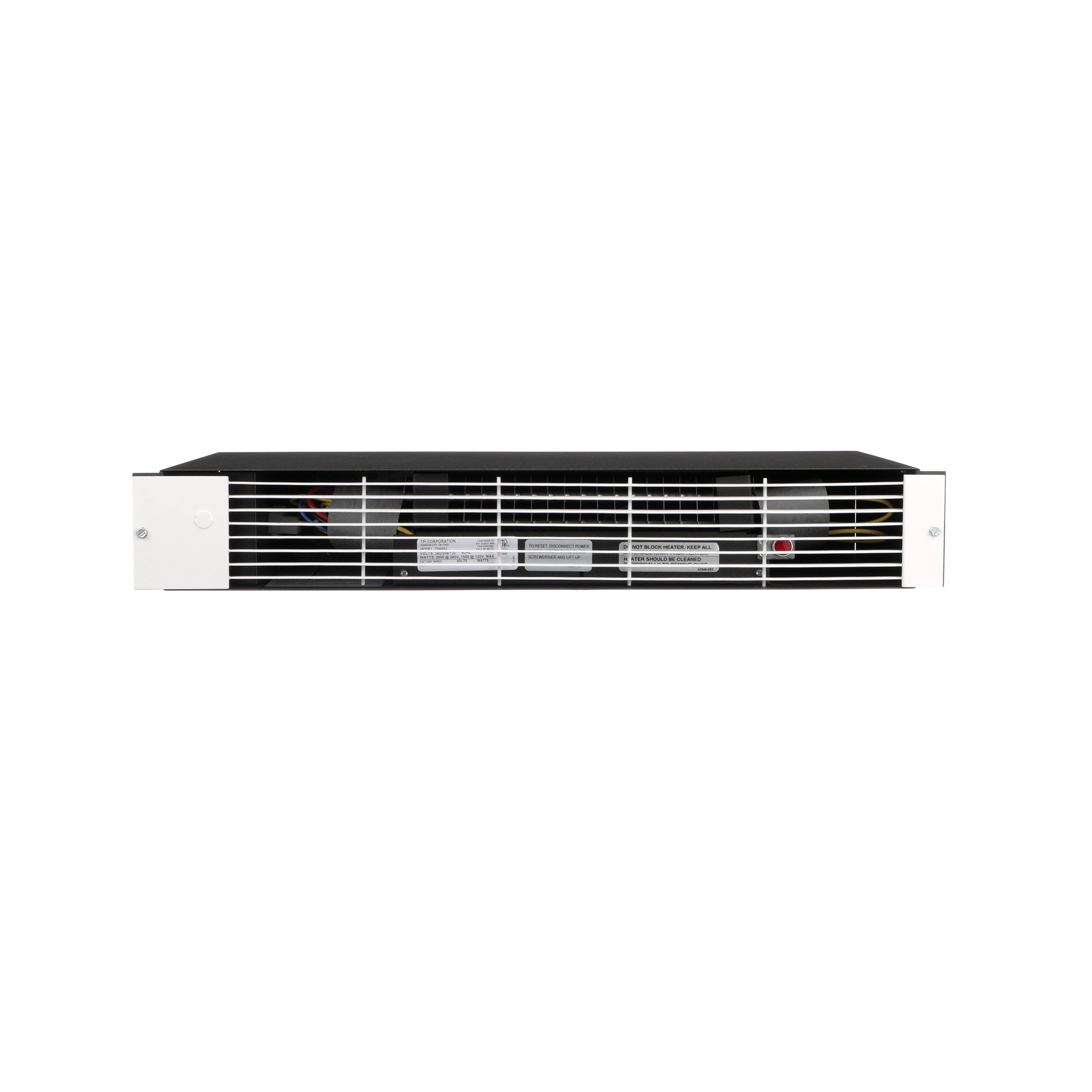 TPI TSH20JW Fan Forced Kickspace Htr, Multi Watt/V, white