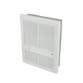 TPI P3316TRPW 4000W 480V 3 Phase Fan Forced Wall Htr, White