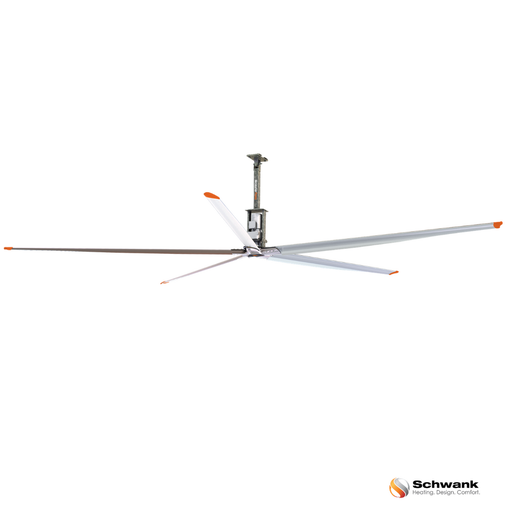 Schwank MonsterFans GD Series — Geared-Drive HVLS Industrial Fan