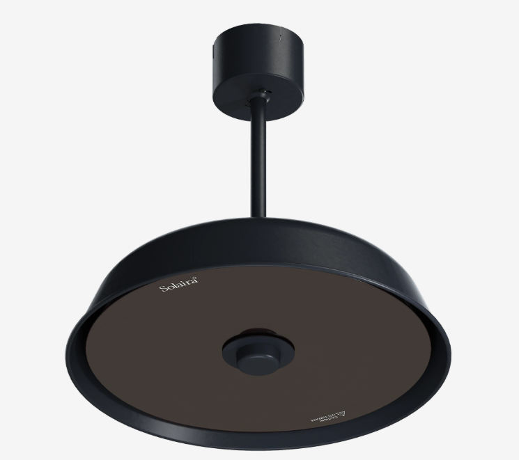 Solaira Radius Electric Infrared Pendant Heater – 3000 to 4500W